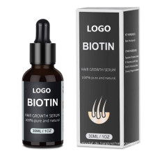 Private Label natürliches dickeres längeres Biotin-Haarwachstumsserum